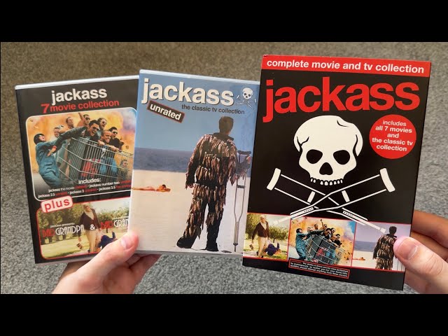 Jackass: The Complete Movie and TV Collection DVD Unboxing - YouTube