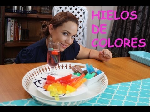 Video: Cómo Hacer Hielo De Colores