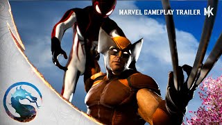 Mortal Kombat 1 - Marvel Comics Gameplay Trailer (Fan Made)