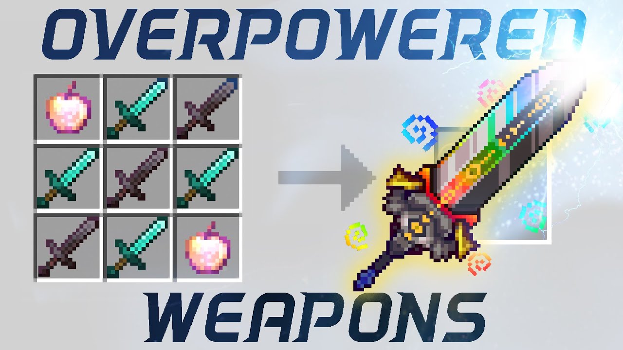 Overpowered Weapons Trailer | Minecraft Marketplace Map - YouTube