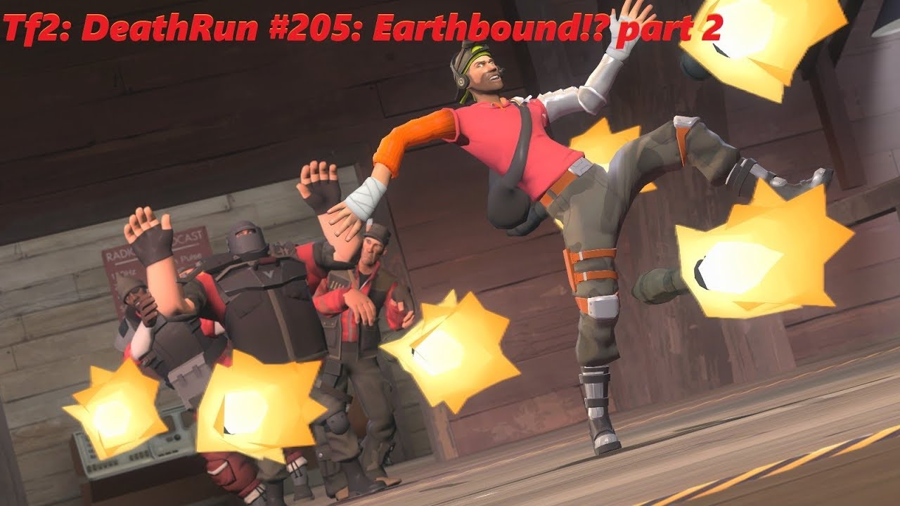Tf2: DeathRun #205: Earthbound!? part 2 tf2 engineer nope