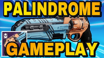 NEW Destiny 2 Season Of The Chosen God Roll PALINDROME GAMEPLAY! -Best Handcannon In Destiny History