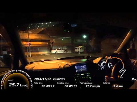 車載カメラ 夜間走行（２）