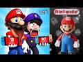 SMG3 Reacts to OFF BRAND Products with Mario