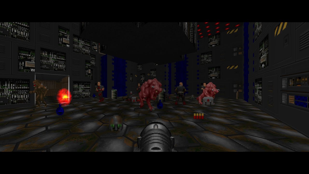 The Ultimate DOOM E1M6: Central Processing (All Secrets) - YouTube