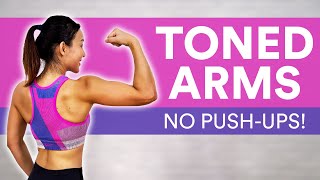 Toned Arms at Home: No Push-ups! (Beginner Friendly) | Joanna Soh screenshot 3