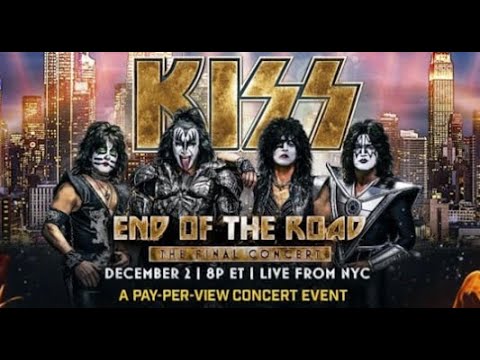 KISS final concert EVER - LIVE on Pay-Per-View From New York City announced!