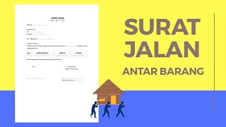 Surat Jalan untuk jasa antar Barang