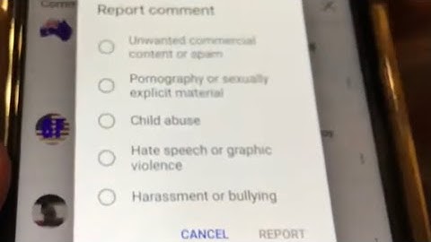 HOW TO REPORT OR BLOCK COMMENT ON YOUR YOUTUBE VIDEO W/OUT TURNING OF THE WHOLE COMMENT SECTION?