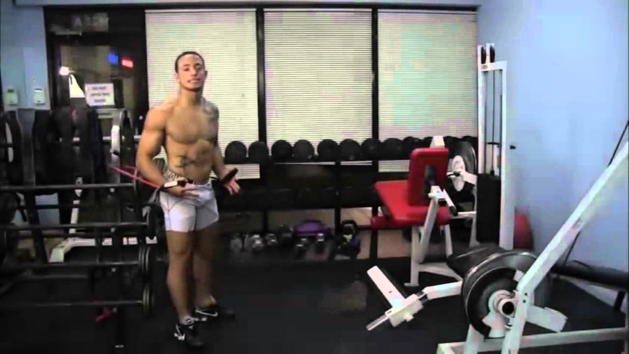 How To Do Rubber Tubing Exercises YouTube