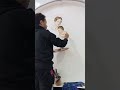 رسم صورة عن الام وهى العذراء مريم بالالوان الزيت