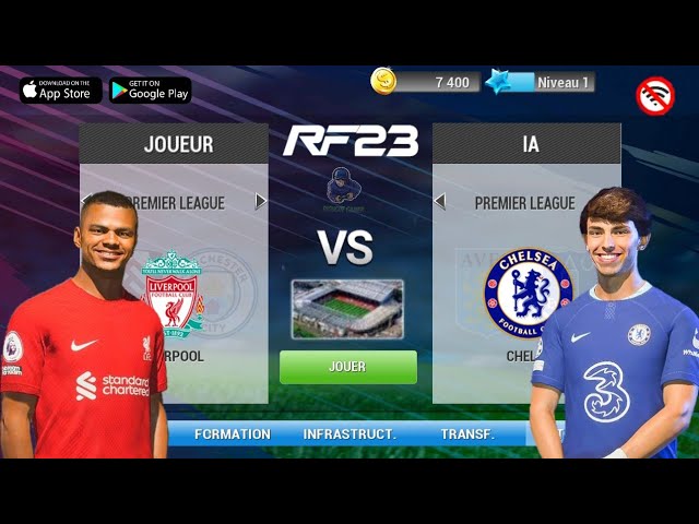 Real Football 2023 Apk + OBB + Data Android Download Free (RF23