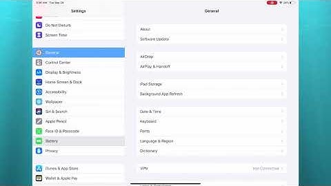 HOW TO FIND APPLE PENCIL MODEL NUMBER IN IPADOS 13.6 (IPAD)