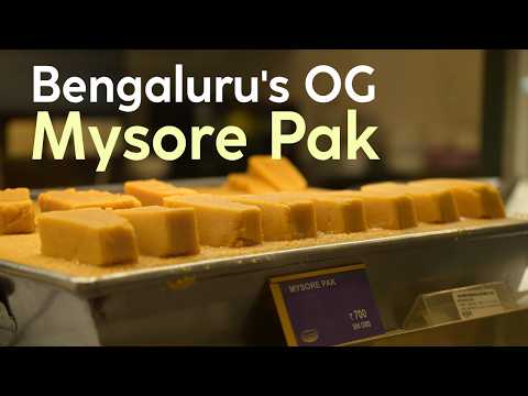 The Story of Bengaluru’s Most Iconic Ghee Mysore Pak : Sri Venkateshwara Sweet Meat Stall
