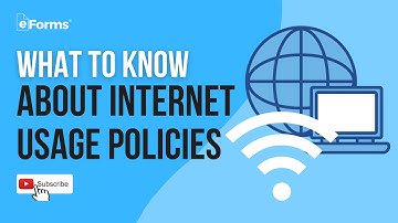 What To Know About Internet Usage Policies - EXPLAINED
