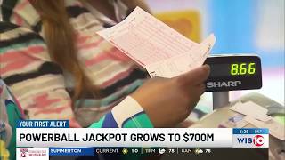 Jackpot Powerball hari Sabtu melonjak hingga lebih dari $700 juta