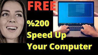 Make Your Computer & Laptop 200% Faster for FREE, Windows 10 & 11 Speed Up your PC In Only 38 Sec😍