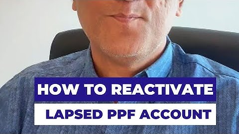 Reactivate Your PPF Account ⚠️🚨‼️ @atomicgrowth7975  Read Description #ppf #personalfinance #viral