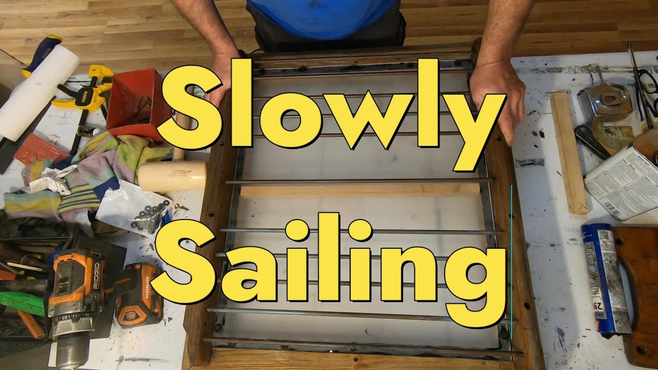 Can the Forehatch Be Made Weatherproof?- Wooden Tahiti Gaff Cutter -Episode 021-Slowly Sailing