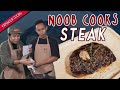 Noob Cook Tries Cooking Steak! | Eatbook Cooks | EP 42