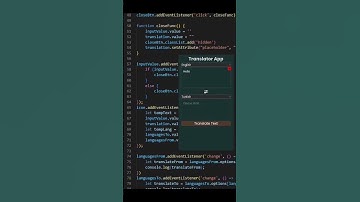 Language Translator App Using JS and MyMemory API #javascript #translatorapp #webblog #htmlcss #apps