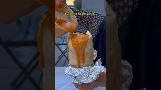 EATING INDIAN FOOD BURRITO WHEN THIS HAPPENED #shorts #viral #mukbang