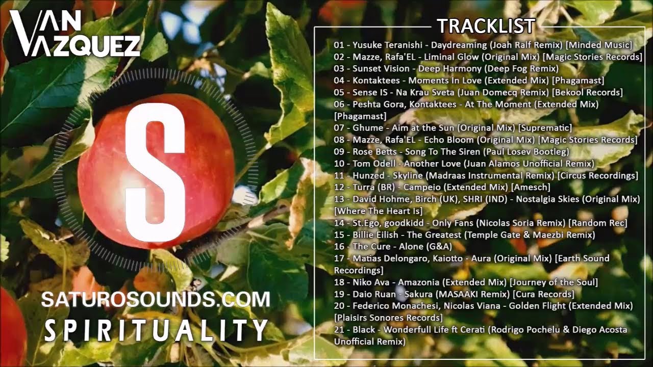 Van Vazquez - Spirituality September 2025 @ Saturo Sound