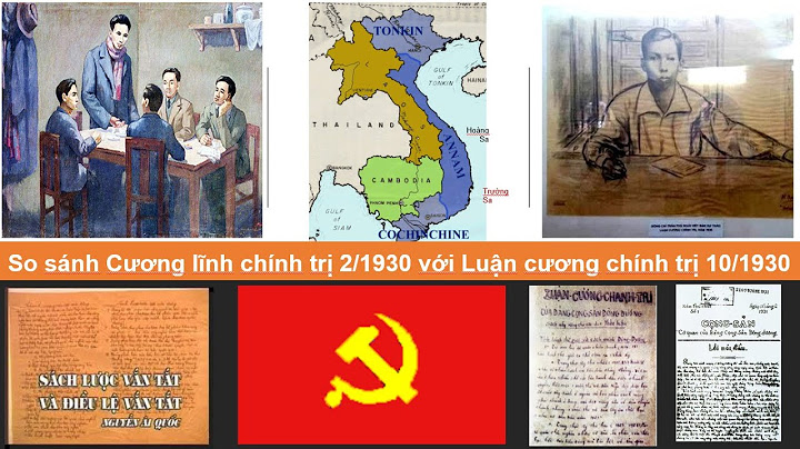 So sánh 2 cương lĩnh chính trị của đảng