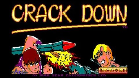 Crack Down Review for the Amstrad CPC by John Gage