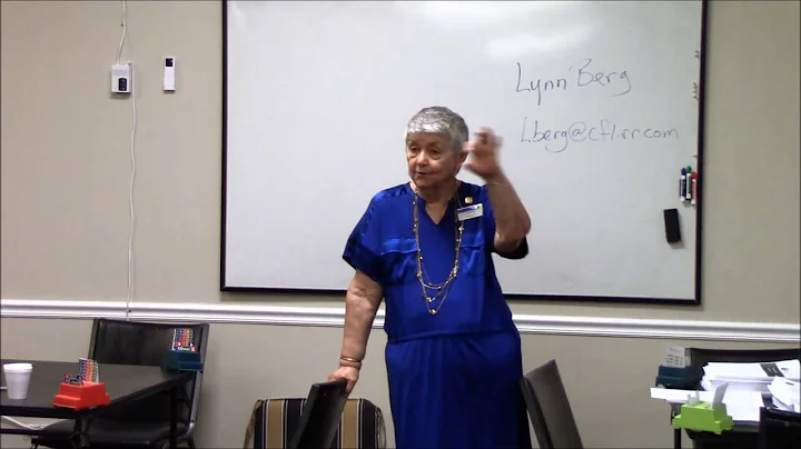 DIRECTOR PLEASE Lynn Berg Day 1 Pt 1 St. Petersbur...