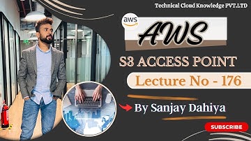 AWS Lecture-176| S3 Access Point| AWS Solution Architect Professional S3 Discussion|By Sanjay Dahiya