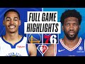 WARRIORS at 76ERS | FULL GAME HIGHLIGHTS | December 11, 2021