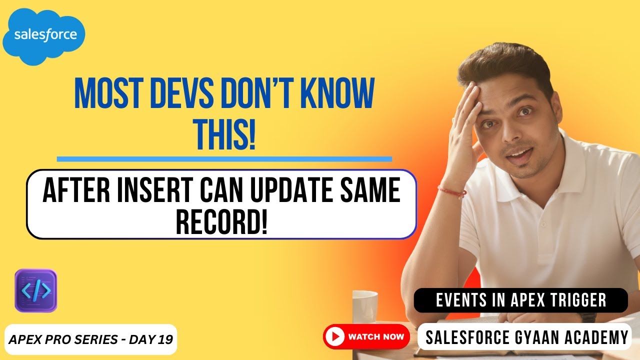 After Insert Trigger in Salesforce | Can We Update the Same Record ...