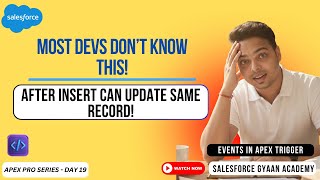 After Insert Trigger in Salesforce | Can We Update the Same Record? Full Apex Trigger Explanation