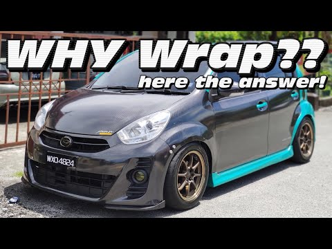 5 Reason WHY wrap your car? 5 Sebab Wrap Kereta berbanding cat