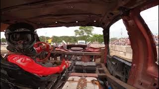 Stock Truck Demolition Derby Waseca MN! Noah Miest #14 1st place