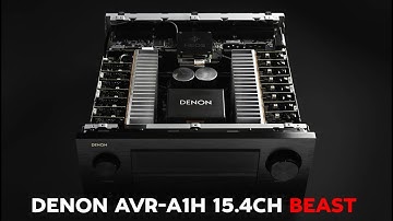 Denon Goes Beast Mode: 15.4CH AVR-A1H 8K Receiver - Details Revealed!