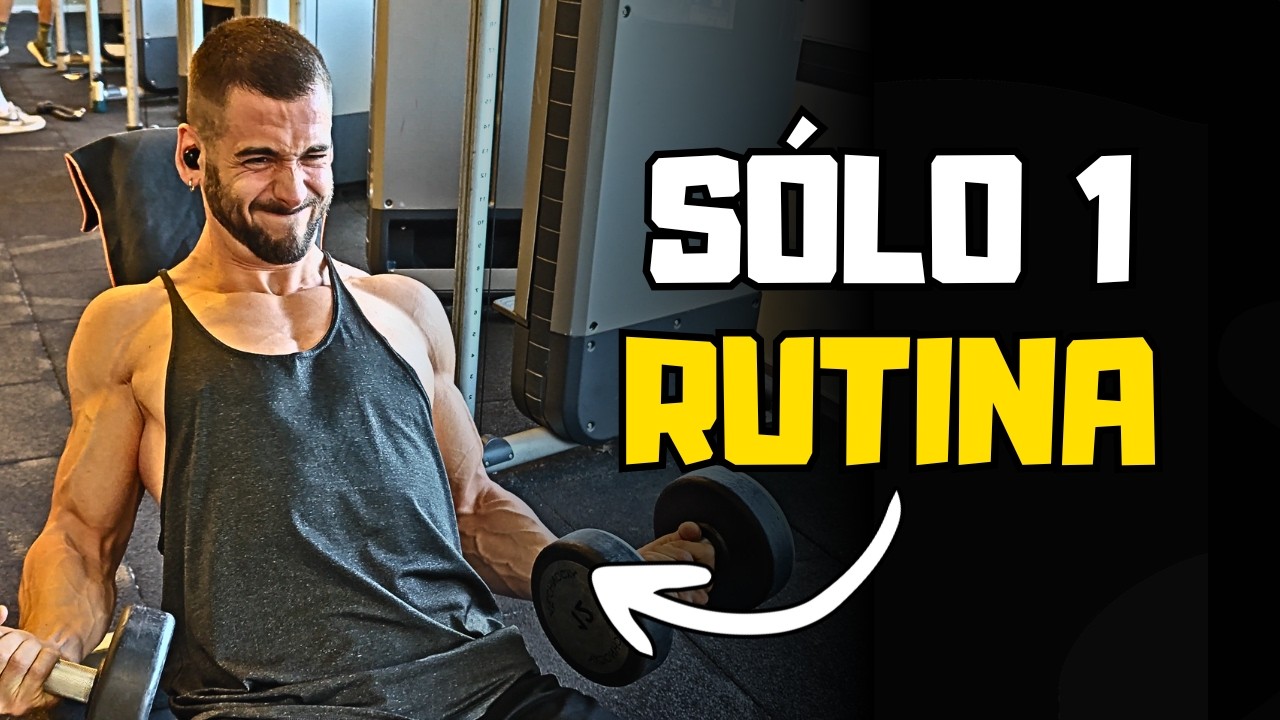 La ÚNICA RUTINA que me hizo GANAR +5 KG de MÚSCULO