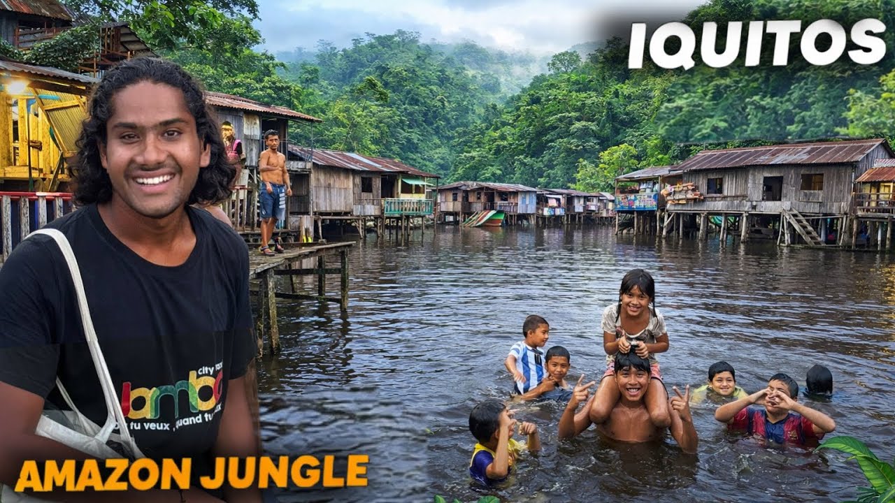 Ep3🇵🇪 ആമസോൺ കാട്ടിലെ ഏറ്റവും വലിയ ഗ്രാമം / Iquitos peru