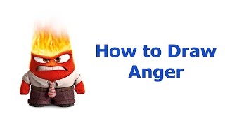 How To Draw Anger Step By Step From Inside Out