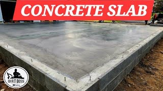 36x36 Concrete Garage Slab Foundation