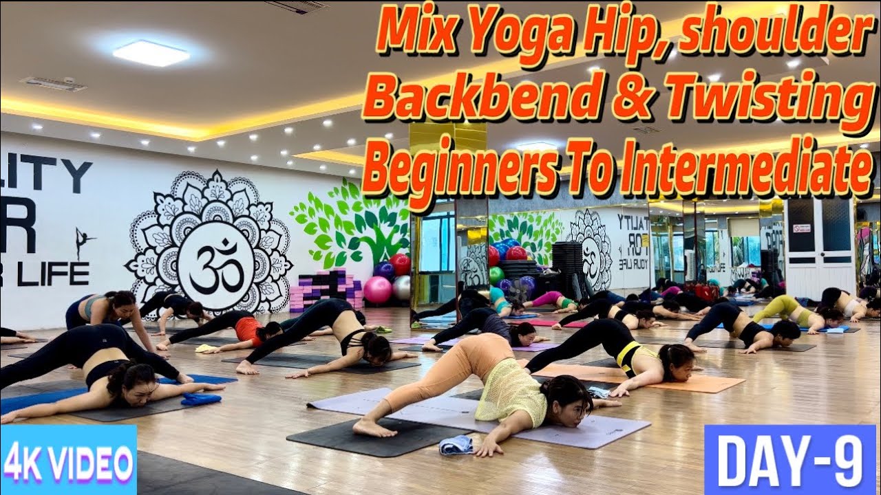 Mix Yoga Hip,Shoulder,Backbend & Twisting Beginners To | Master Ranjeet Singh Bhatia | DAY-9