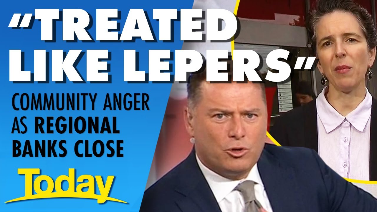 Karl slams 'disgraceful' banks: 'What's happened to customer care?' | Today Show Australia