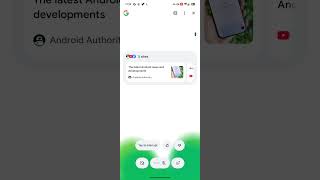 New Search Live animation in the Google app
