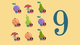 Learning to count to nine - Educational Cartoons For Children - Happy Counting (Ep.8)