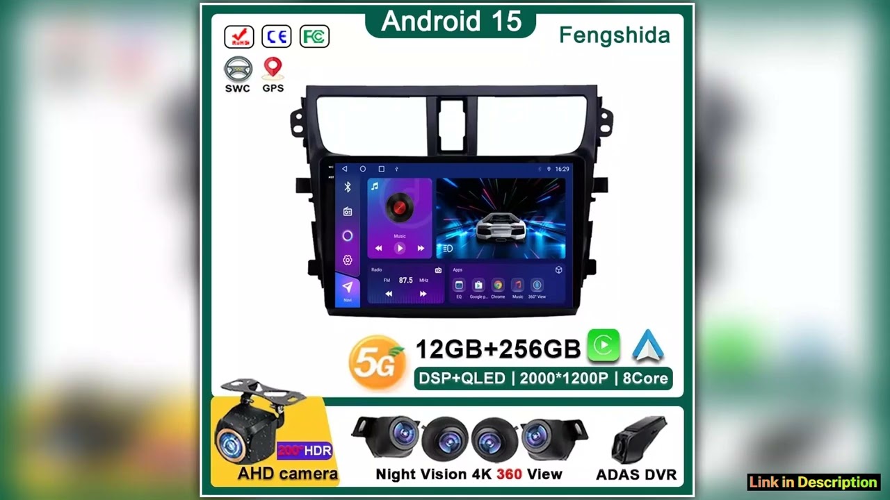 Android 15 Multimedia For Suzuki Celerio 2015 2016 2017 2018 Car Player GPS Stereo Screen Navigatio