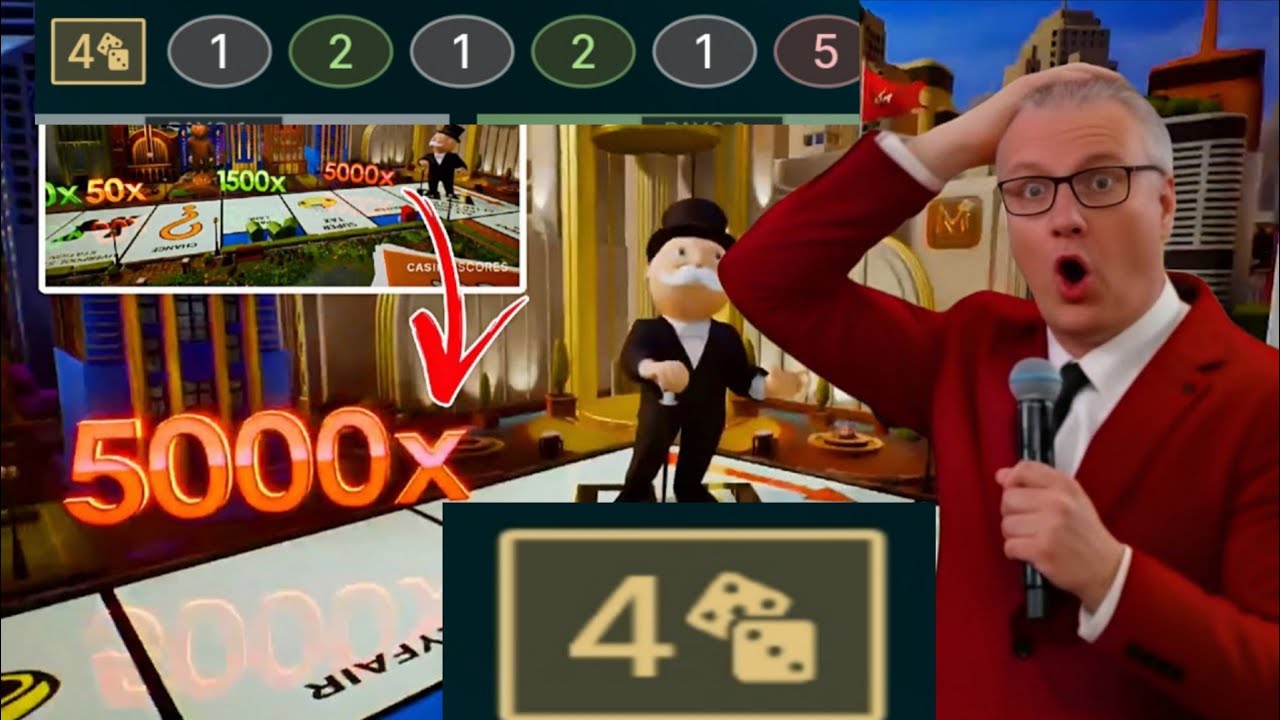 Game playMonopoly Live Update Today, Oh My God! 500OX .. 6000X! Result? Big whale 