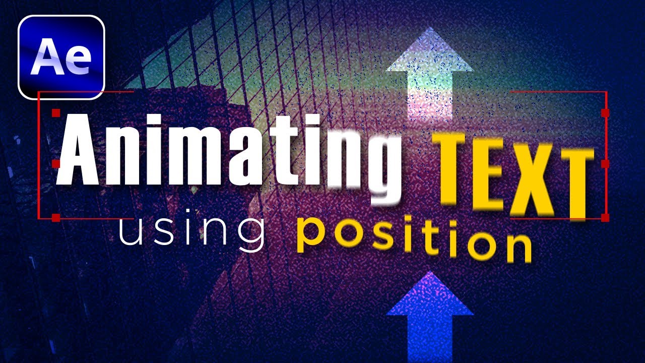 Create Smooth Text Reveal in After Effects using Position