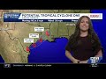 Tracking Potential Tropical Cyclone One