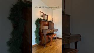 The BEST Budget Garland | #walmarthaul #walmartchristmas #interiordecor | home_bymegan Megan Saad